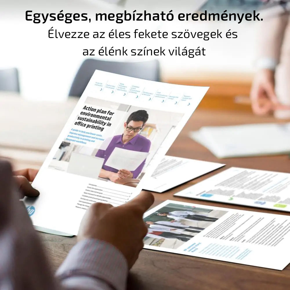 HP toner az élénk színek világa